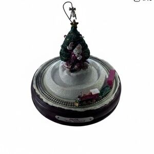 🌲 Vintage 2001-2002 Coca-Cola Winter Wonderland Tree With Moving Train 🌲